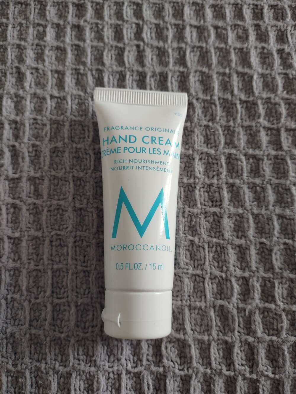 🦚3/$15🦚Moroccanoil White Tube Hand Cream with Teal Logo
